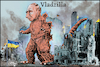 Cartoon: Vladzilla (small) by jean gouders cartoons tagged putin ukrain war