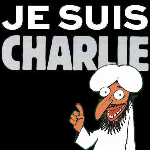 Cartoon: JE SUIS CHARLIE (medium) by Alf Miron tagged islamism,terrorism,hebdo,charlie