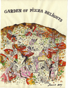 Cartoon: Garden of pizza delights (small) by Otilia Bors tagged pizzapitch