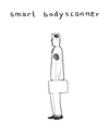 Cartoon: smart bodyscanner (small) by Bonville tagged body,scanner,smart,stone,heart