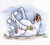 Cartoon: Chinese Balls (small) by lloyy tagged chinese balls happy easter eggs hen humour
