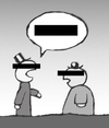 Cartoon: malcontent gentlemen (small) by Hentamten tagged censored