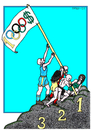 Cartoon: Olympic Games (small) by srba tagged olympic,games,sport,flag,money