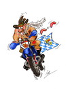 Bayerischer Motocrosser