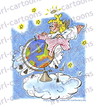 Cartoon: Weihnachtsputz! (small) by irlcartoons tagged irlcartoons,weihnachten,weihnachtsputz,engel,atomenergie,krieg,waffen,erde,himmel,atomkraftwerk,kernenergie,radioaktiv