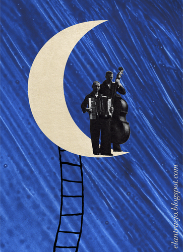 Cartoon: Luna (medium) by german ferrero tagged luna,moon,music,musicos,night,noche,antruejo