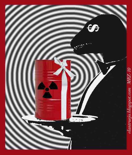 Cartoon: Nuclear (medium) by german ferrero tagged nuclear,antinuclear