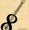 Cartoon: guitar (small) by german ferrero tagged guitar guitarra poesia visual el antruejo