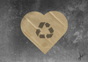 Cartoon: Paperboard heart (small) by german ferrero tagged carton,paperboard,heart,corazon,recycle,reciclado,reciclar,ger