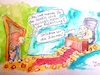 Cartoon: Und meinen Sie... (small) by 10e tagged kredit,kredithai,daumendrücken