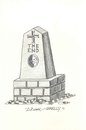 Cartoon: grave (small) by charlly tagged grave