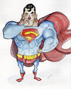 Cartoon: superman (small) by MonitoMan tagged super,man