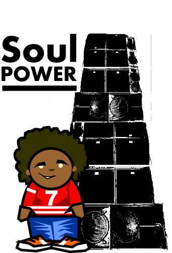 Cartoon: soul power (medium) by markcrossey tagged funk,soul,brother