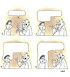 Cartoon: latitude of thoughts (small) by ilker yati tagged thoughts