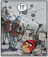 Cartoon: Angry Middle Ages (small) by thopman tagged angry,birds,cartoon,singlepanel,middleages