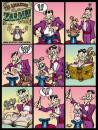 Cartoon: The Return of the Mutant Rabbits (small) by thopman tagged comic,strip,cartoon,magic,humor,pantomime,