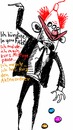 Cartoon: Gleich hammas... (small) by Radikanu tagged büro,chef,alltag,unterlagen,akten,ordner,mitarbeiter,kollegen,krawatte,clown,jonglieren