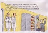 Cartoon: Selbstbedienung (small) by Christian BOB Born tagged medizin,drogen,giftschrank,klinik,patient,arzt,gurgel,happy,pillen
