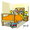 Cartoon: Book Day (small) by marcosymolduras tagged book day