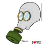 Cartoon: User Manual Appendix I (small) by marcosymolduras tagged gas mask