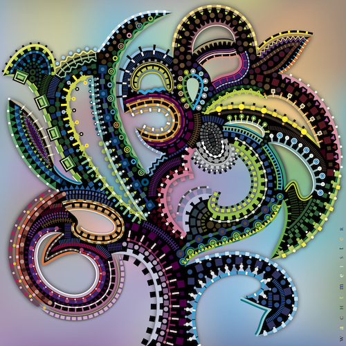Cartoon: Dragon Tree 2026 (medium) by constable tagged trees,colors,abstract,fantasy,ornaments,dragons