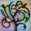 Cartoon: Dragon Tree 2026 (small) by constable tagged trees,colors,abstract,fantasy,ornaments,dragons