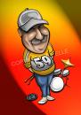 Cartoon: drummer (small) by elle62 tagged german,drummer