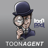 Cartoon: toonagent icon (small) by elle62 tagged toonagent