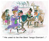 Cartoon: Best Dancer (small) by LAINO tagged dancer,tango