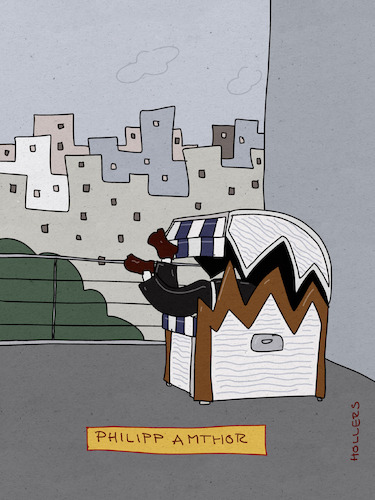 Cartoon: Amthor (medium) by hollers tagged amthor,strandkorb,balkon,berlin,kanzleramt,freizeit,transport,amthor,strandkorb,balkon,berlin,kanzleramt,freizeit,transport