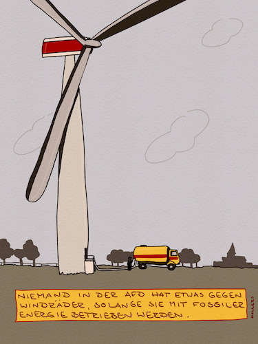 Cartoon: Windräder (medium) by hollers tagged windräder,windenergie,klimawandel,klimaschutz,fossile,brennstoffe,energie,axd,windräder,windenergie,klimawandel,klimaschutz,fossile,brennstoffe,energie,axd
