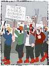 Cartoon: Aggrosubventionen (small) by hollers tagged agrarsubventionen,aggression,landwirtschaft,subventionen,bauern,bauernproteste,grüne,demonstrationen,habeck
