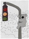 Cartoon: Ampelkoala Olaf (small) by hollers tagged koala,koalition,olaf,scholz,ampel,ampelkoalition,regierung,trägheit,klettern,hängen