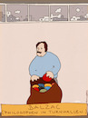 Cartoon: Balzac (small) by hollers tagged balzac,philosoph,schriftsteller,romantiker,ball,sack,bällesack,sporthalle,sport