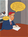 Cartoon: Dasselbe (small) by hollers tagged trump,dekrete,exkremente,dasselbe,democracy,demokratie,erlass,willkür,gesellschaft,gesetz