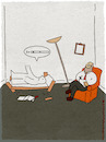 Cartoon: Fröd (small) by hollers tagged ikea,aufbau,möbel,anleitung,freud,scheitern,krise,psychologe,hilfe,plan,schief