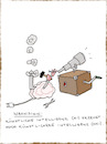 Cartoon: KI (small) by hollers tagged ki,ai,künstliche,intelligenz,erzeugen,generieren,technik,chat,gpt