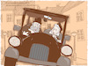 Cartoon: Kurvendiskussion (small) by hollers tagged math2022,adam,ries,gauß,kurvendiskussion,auto,diskussion,kurve