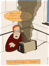 Cartoon: Severin Leo XIV (small) by hollers tagged konklave,rauch,toaster,papstwahl,kirche,frühstück,verbrenner