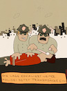 Cartoon: Tränensäcke (small) by hollers tagged usa,eskalation,trump,republikaner,nationalgarde,ice,gewalt,tränengas,tränen,tränensäcke,demokratie