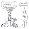 Cartoon: hätte hätte (small) by brettschneider und möhring tagged radrennsport,langstreckenrennen,weltrekord,fahrradkette,arschrosette,cartoon,karikatur,brettschneider,und,möhring