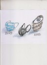 Cartoon: 2019 - 2023 (small) by Erki Evestus tagged masks,evolution,2019,2023