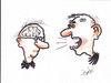 Cartoon: No comment (small) by Erki Evestus tagged no,comment