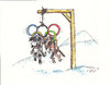 Cartoon: WELCOME TO SOCHI ! (small) by Erki Evestus tagged sochi