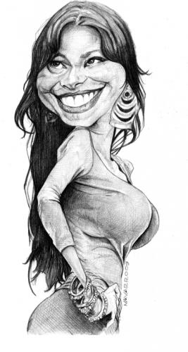 Cartoon: sofia bergara (medium) by salnavarro tagged caricature,pencil,sexy,cartoon,international