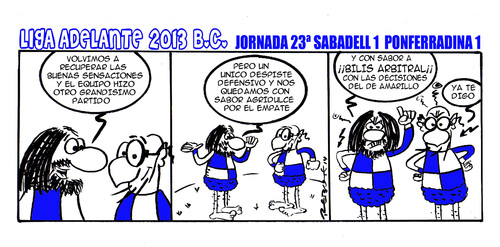 Cartoon: Division Maldita 23 (medium) by rebotemartinez tagged 2013,adelante,liga