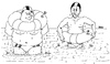 Cartoon: 4 Rettungsringe (small) by besscartoon tagged meer,schwimmen,fett,rettungsring,bess,besscartoon