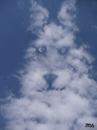 Cartoon: cloud face 13 (small) by besscartoon tagged wolken,himmel,gesicht,hund,tier,bess,besscartoon
