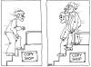 Cartoon: copy shop (small) by besscartoon tagged mann,männer,copy,shop,bess,besscartoon