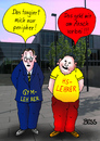Cartoon: Der entscheidende Unterschied (small) by besscartoon tagged schule,pädagogik,hauptschule,gymnasium,lehrer,bess,besscartoon